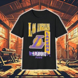 Lakers 2025 playoff excitement with this cool tshirt