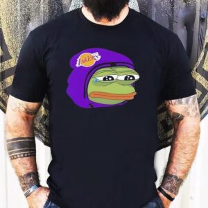Lakers fan heartbreak in this Pepe frog t-shirt