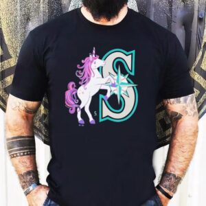 Magical Seattle Baseball Unicorn Tshirt