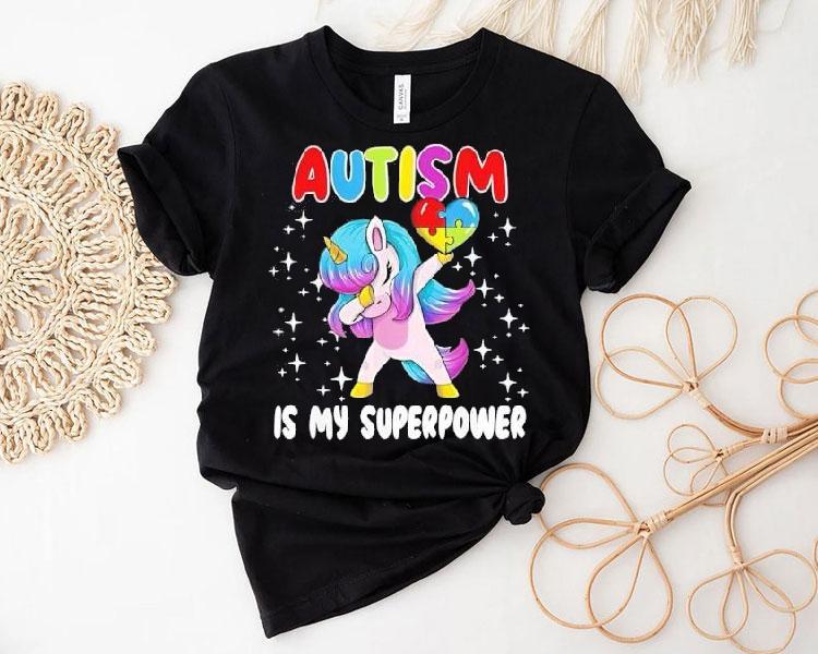 My Autism Unicorn Magic On A T-shirt My Autism Unicorn Magic On A T-shirt