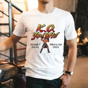 Naoya Inoue Secures Victory By 7th Round Knockout T-shirt
