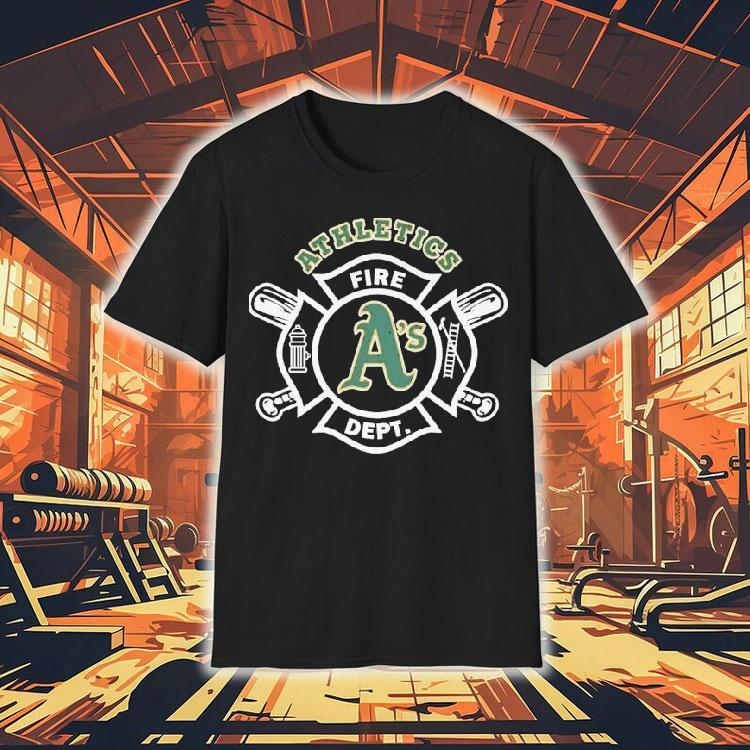 Oakland Fire Department Honors Baseball Team With Special T-Shirt Oakland Fire Department Honors Baseball Team With Special T-Shirt
