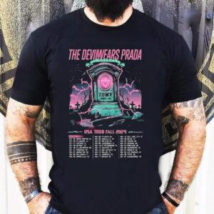 Prada Devil 2024 US Tour Dates Tshirt 1 Prada Devil Us Tour Dates T Tshirt