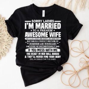 Proud Husband Shows Off His Amazing Wife With This Cool T-Shirt