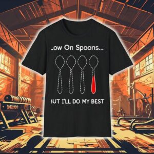 Pushing Through Fatigue With All My Might T-Shirt