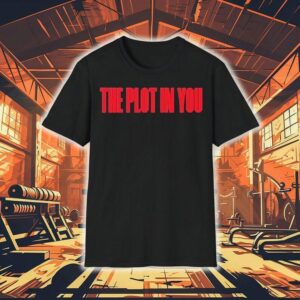 Red Logo Design From The Plot In You Band Tshirt