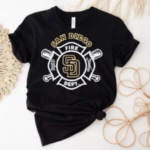 San Diego Firefighters Honor Padres With Special MLB Tshirt