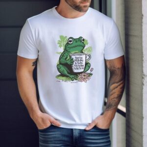 Stay Hopeful Frog Design Everything Works Out Eventually T-shirt