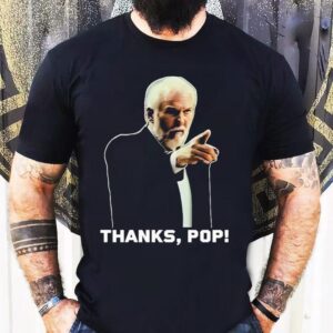 Steve Kerr and Ime Udoka show appreciation with a special Popovich tribute t-shirt