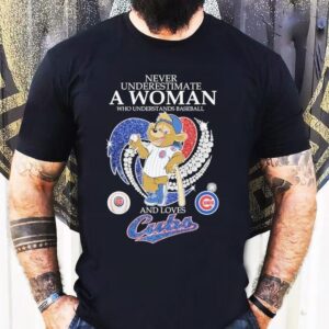 Strong women who know baseball and adore the Cubs deserve this awesome t-shirt