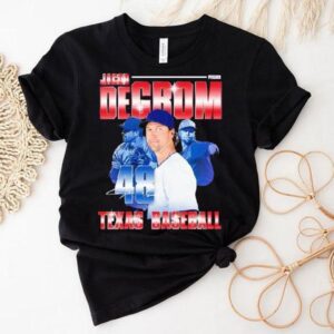 Texas Rangers Jacob Degrom 48 Baseball Tshirt