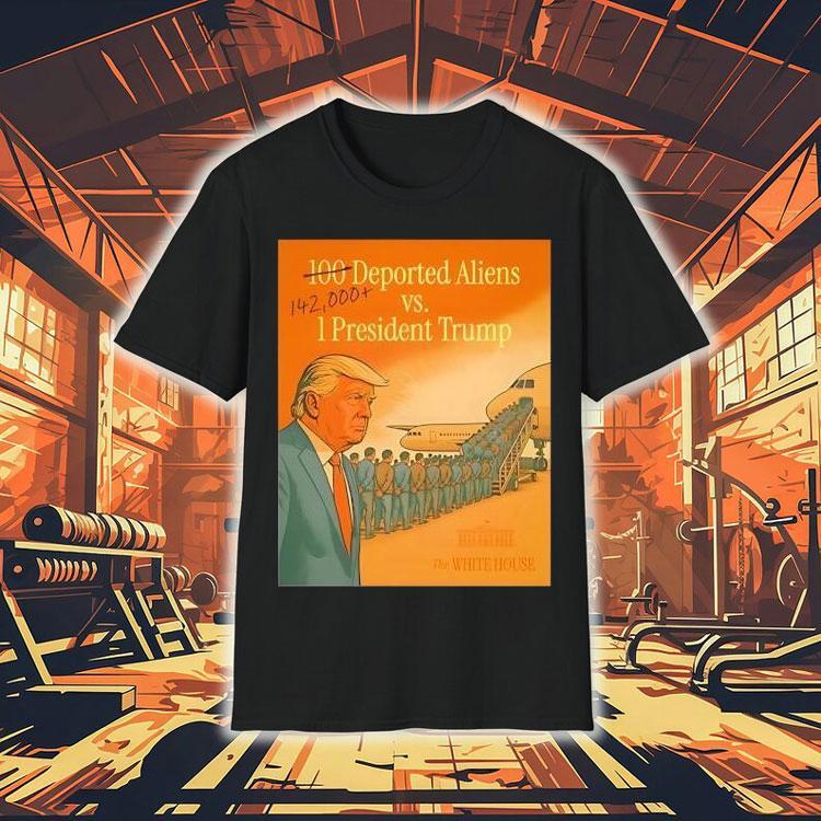 Trump stands alone against 142000 undocumented offenders t-shirt Trump stands alone against 142000 undocumented offenders t-shirt