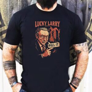 Vintage Lucky Larry Retro Design Tshirt