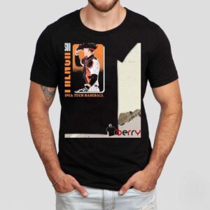 Virginia Tech Hokies baseball fan gear with Anderson French design t-shirt