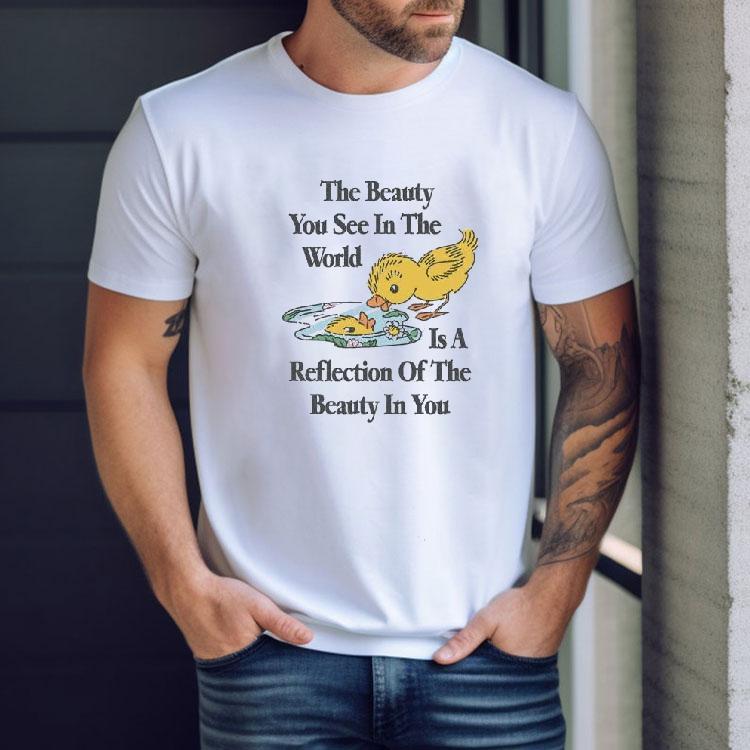Your inner beauty shines through in this inspiring t-shirt Your inner beauty shines through in this inspiring t-shirt