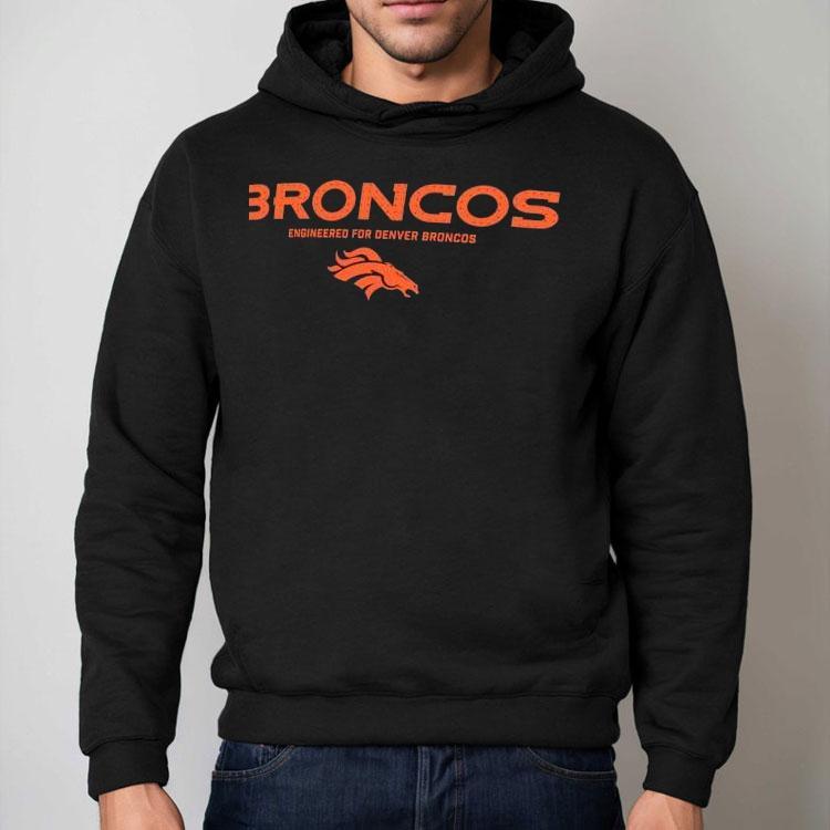 Broncos team spirit shines in this stylish sideline t-shirt Broncos team spirit shines in this stylish sideline t-shirt