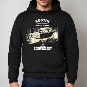 Celebrate two decades of Austin Speed Shop with this exclusive t-shirt 2 Celebrate Two Decades Of Austin Speed Shop With This Exclusive Hoodie