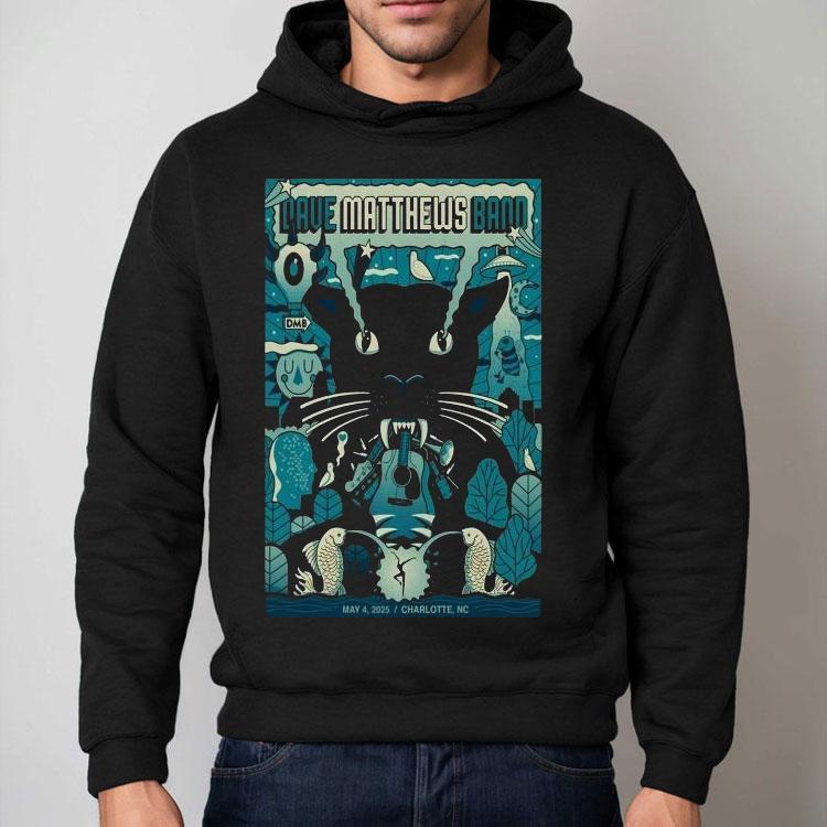 Dave Matthews Band live at First Ward Park Charlotte NC 2025 tshirt Dave Matthews Band live at First Ward Park Charlotte NC 2025 tshirt