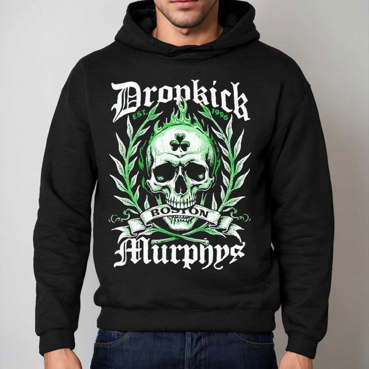 Dropkick Murphys announce 2025 tour with vintage Boston skull design t-shirt Dropkick Murphys announce 2025 tour with vintage Boston skull design t-shirt