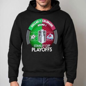 Exciting 2025 NHL playoff showdown between Dallas and Colorado t-shirt 2 Exciting Nhl Playoff Showdown Between Dallas And Colorado Hoodie
