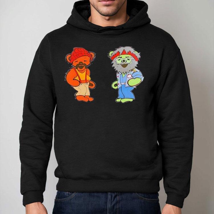 Funny Stoner Bear Design T-shirt Funny Stoner Bear Design T-shirt