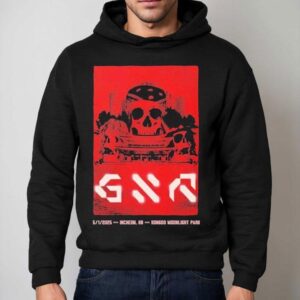 Guns N Roses Korea Concert At Incheon Moonlight Park T Hoodie