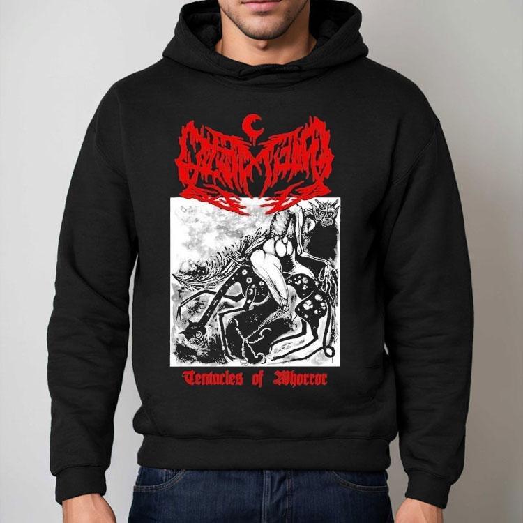 Horror inspired leviathan tentacles design tshirt Horror inspired leviathan tentacles design tshirt