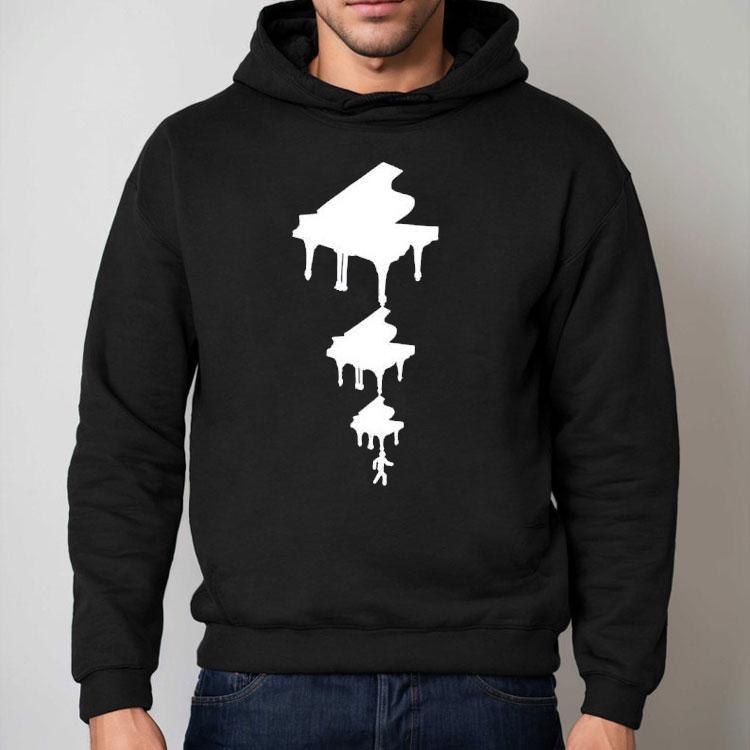 Jim Joe triple piano design tshirt Jim Joe triple piano design tshirt