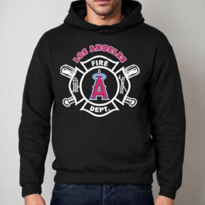 La Angels Fire Department Crew Honors Heroes With Custom T Hoodie