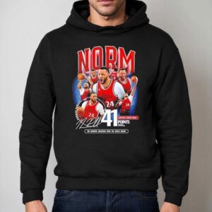 Norman Powell scores 41 in epic Clippers game tshirt 2 Norman Powell Scores In Epic Clippers Game T Hoodie