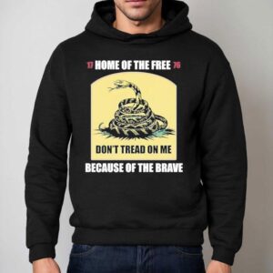 Patriotic Freedom Design With Snake Motif Hoodie