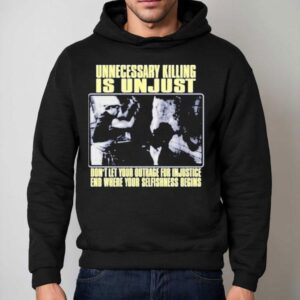 Stop The Violence Injustice Ends Where Compassion Begins Hoodie