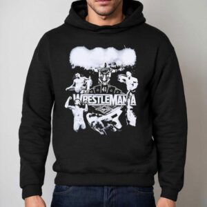 Vintage 2025 Wrestlemania Vegas event t-shirt 2 Vintage Wrestlemania Vegas Event Hoodie