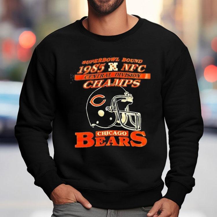 1985 Chicago Bears NFC Champions Retro Super Bowl T-shirt 1985 Chicago Bears NFC Champions Retro Super Bowl T-shirt