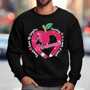Alabama Crimson Tide honors educators with heartfelt design tshirt 3 Alabama Crimson Tide Honors Educators With Heartfelt Design T Sweatshirt