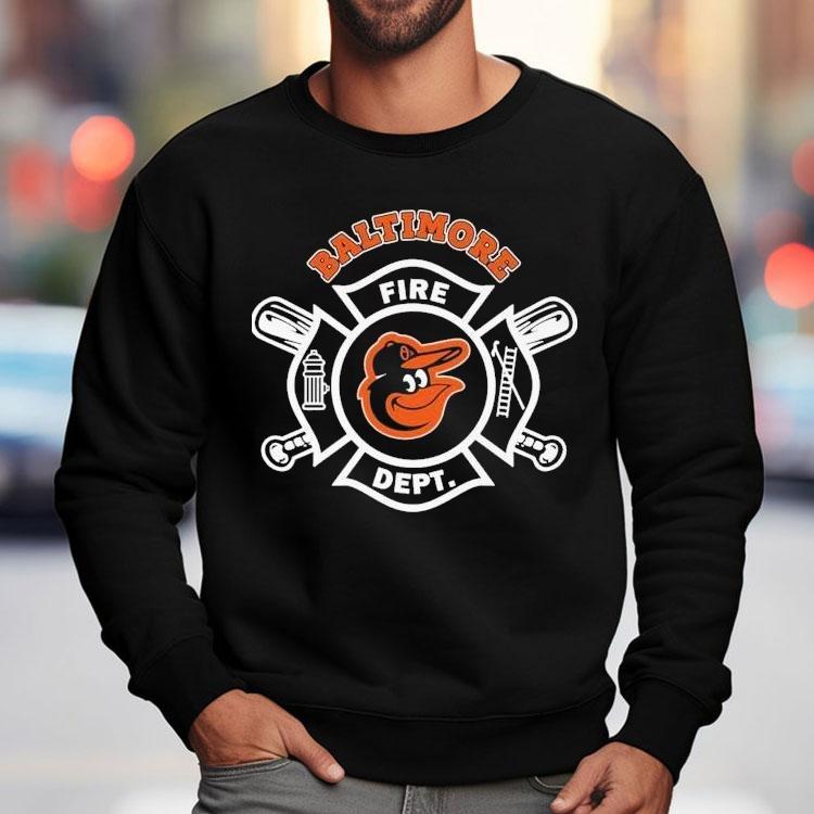 Baltimore Firefighters Honor Orioles With Custom Tshirt Baltimore Firefighters Honor Orioles With Custom Tshirt