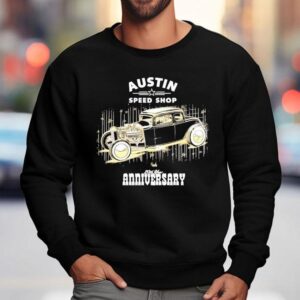Celebrate two decades of Austin Speed Shop with this exclusive t-shirt 3 Celebrate Two Decades Of Austin Speed Shop With This Exclusive Sweatshirt