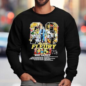 Celebrating Marc Andre Fleurys 1151 NHL game milestones with this stylish tshirt 3 Celebrating Marc Andre Fleurys Nhl Game Milestones With This Stylish T Sweatshirt