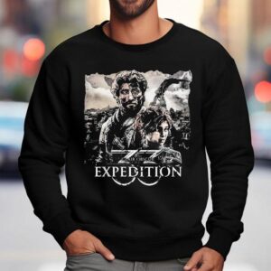 Dark Light Adventure Design Sweatshirt