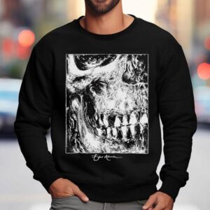 Fajar Allanda edgy skull design tshirt 3 Fajar Allanda Edgy Skull Design T Sweatshirt