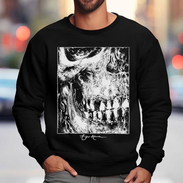 Fajar Allanda edgy skull design tshirt Fajar Allanda edgy skull design tshirt