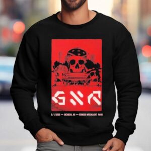 Guns N Roses Korea Concert At Incheon Moonlight Park T Sweatshirt