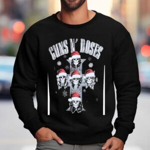 Guns N Roses holiday themed appetite destruction t-shirt 3 Guns N Roses Holiday Themed Appetite Destruction Sweatshirt