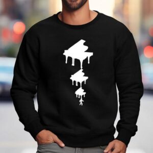 Jim Joe triple piano design tshirt 3 Jim Joe Triple Piano Design T Sweatshirt