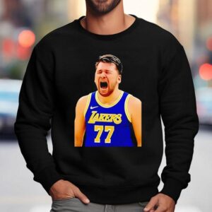 Luka Doncic Emotional Moment T Sweatshirt