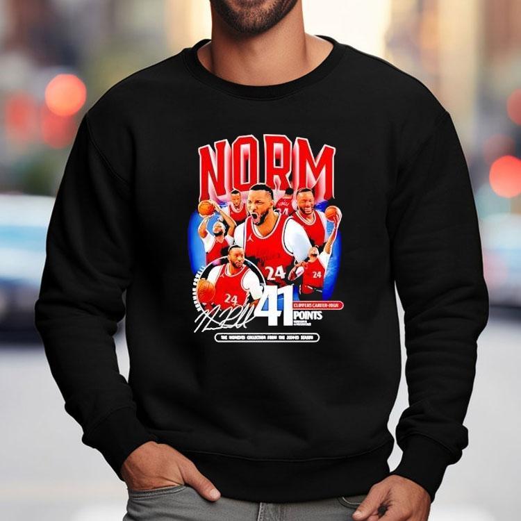 Norman Powell LA Clippers player edition t-shirt Norman Powell LA Clippers player edition t-shirt