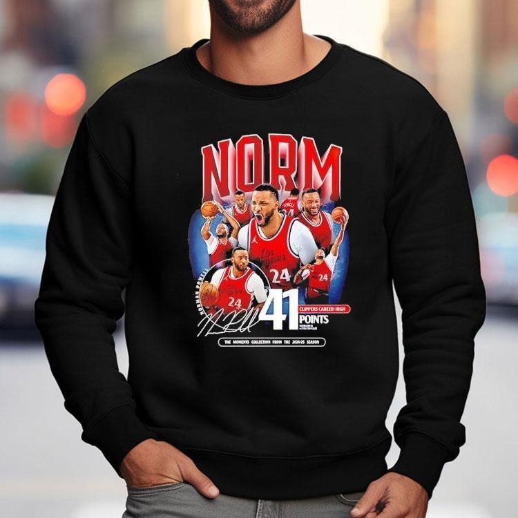 Norman Powell scores 41 in epic Clippers game tshirt Norman Powell scores 41 in epic Clippers game tshirt