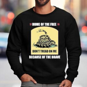 Patriotic Freedom Design With Snake Motif Sweatshirt