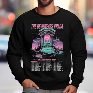 Prada Devil 2024 US Tour Dates Tshirt 3 Prada Devil Us Tour Dates T Sweatshirt