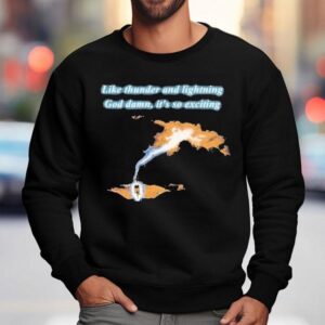 Thin Lizzy Rocks With Thunderous Energy On This Epic T-Shirt 3 Thin Lizzy Rocks With Thunderous Energy On This Epic Sweatshirt